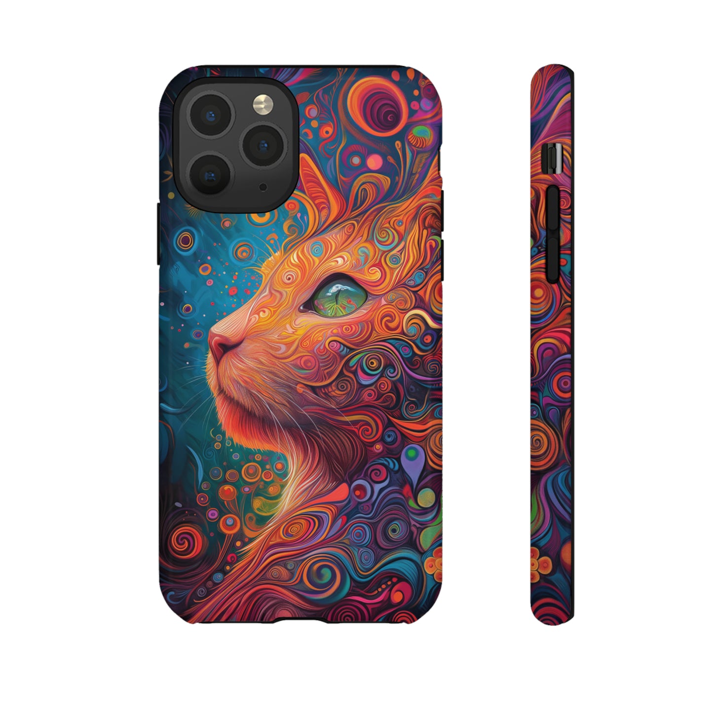 Colorful Cat Tough Cases