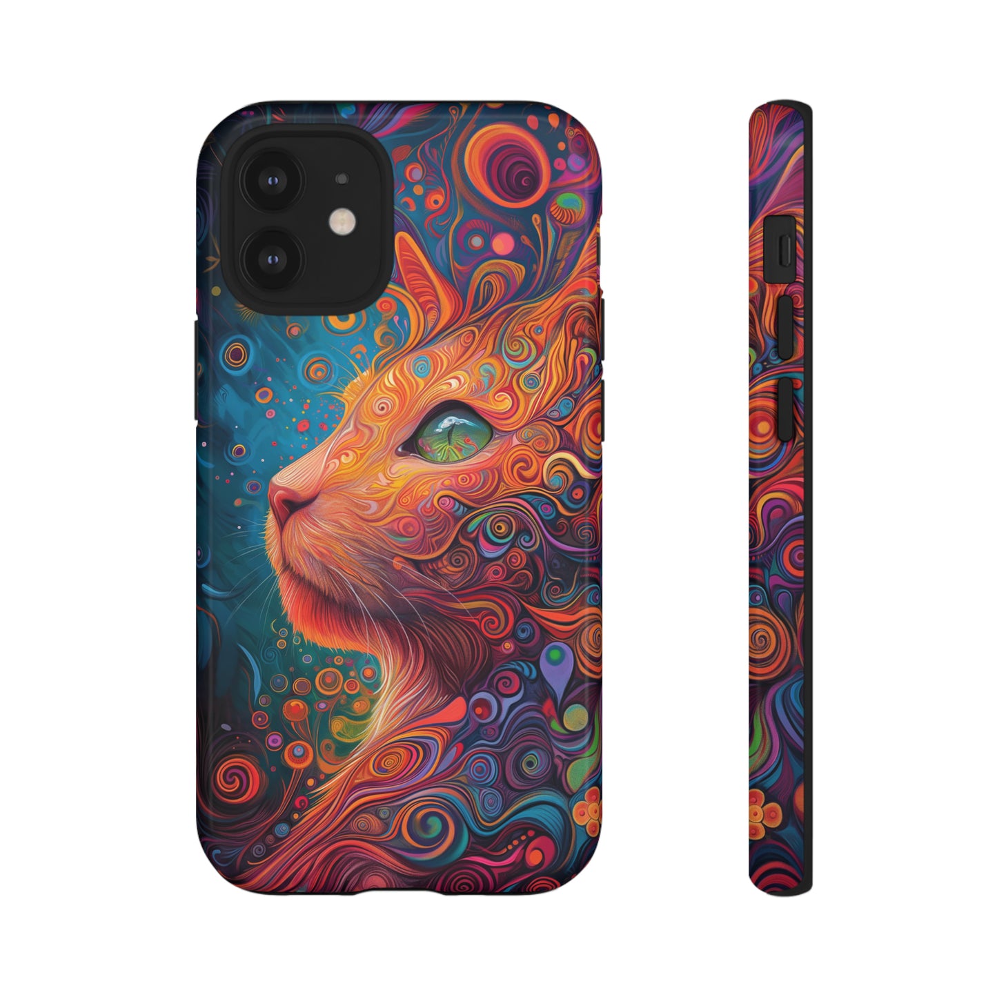 Colorful Cat Tough Cases