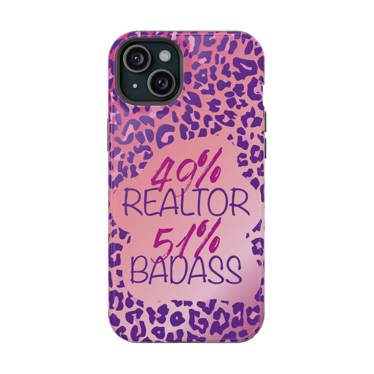 Pink Realtor Badass  MagSafe Tough Cases