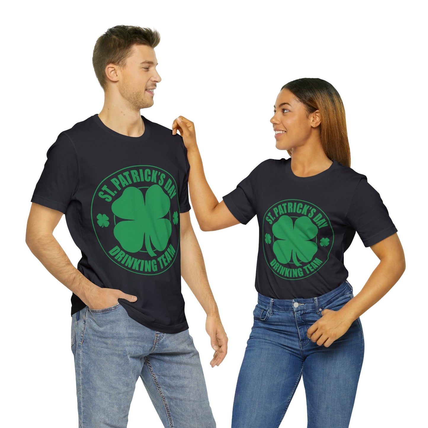 St Patrick's Day Drinking Team Unisex Jersey Short Sleeve Tee