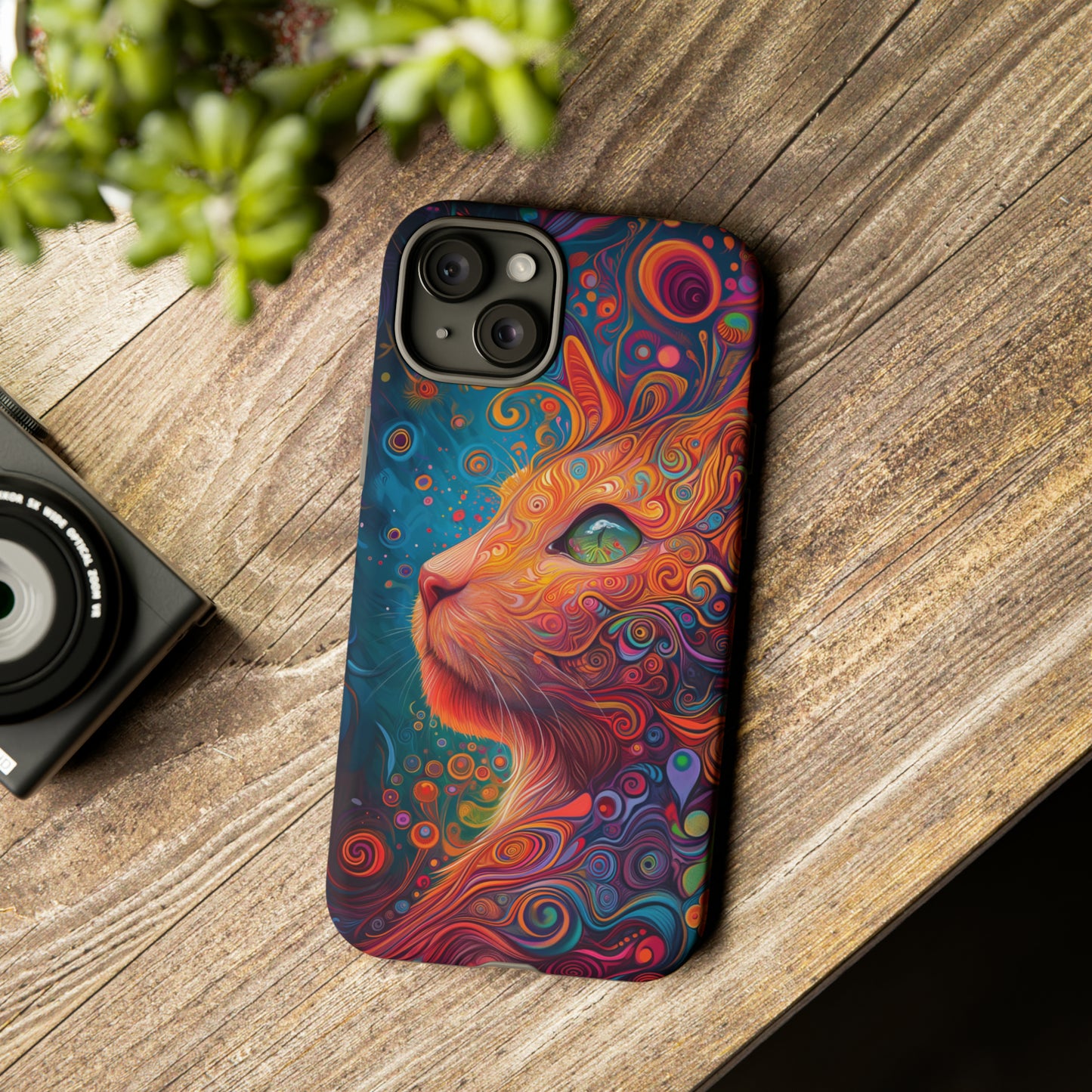 Colorful Cat Tough Cases