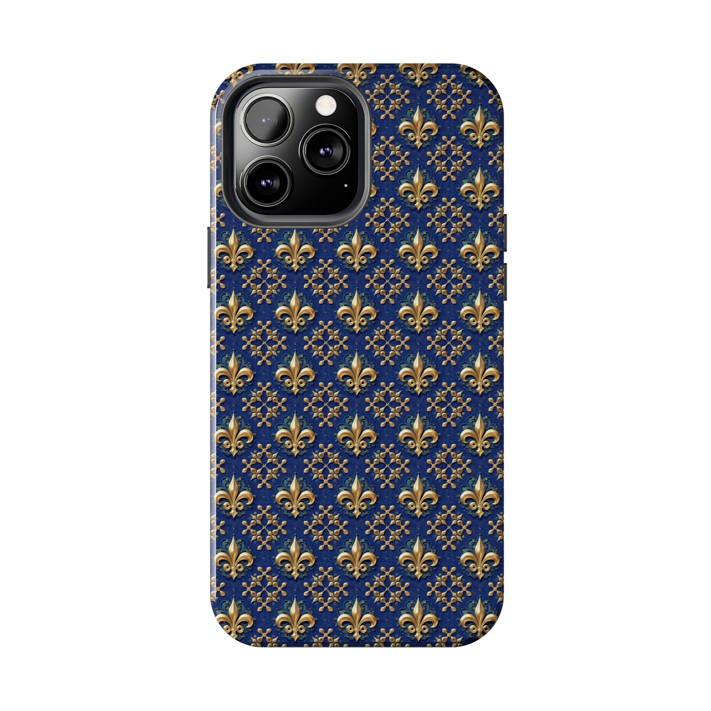 Fleur De lis Pattern Tough Phone Cases