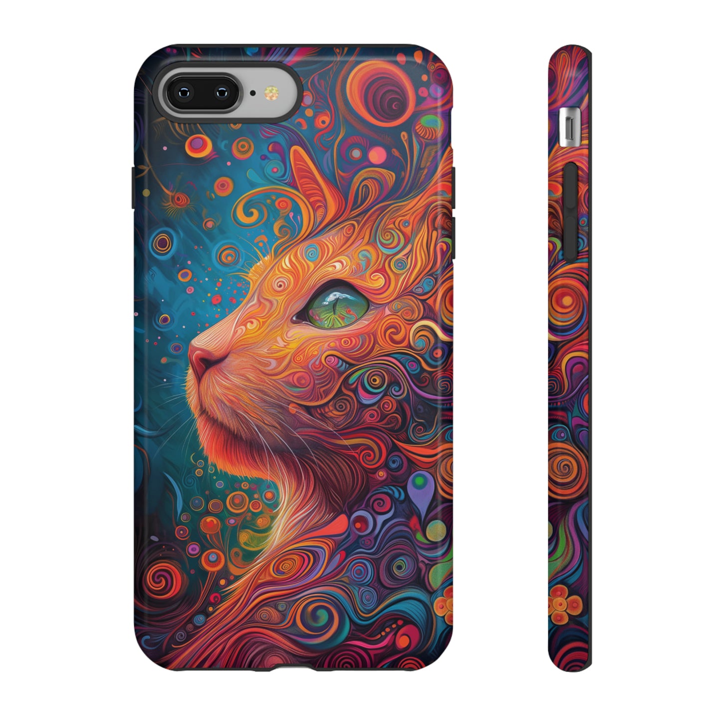 Colorful Cat Tough Cases