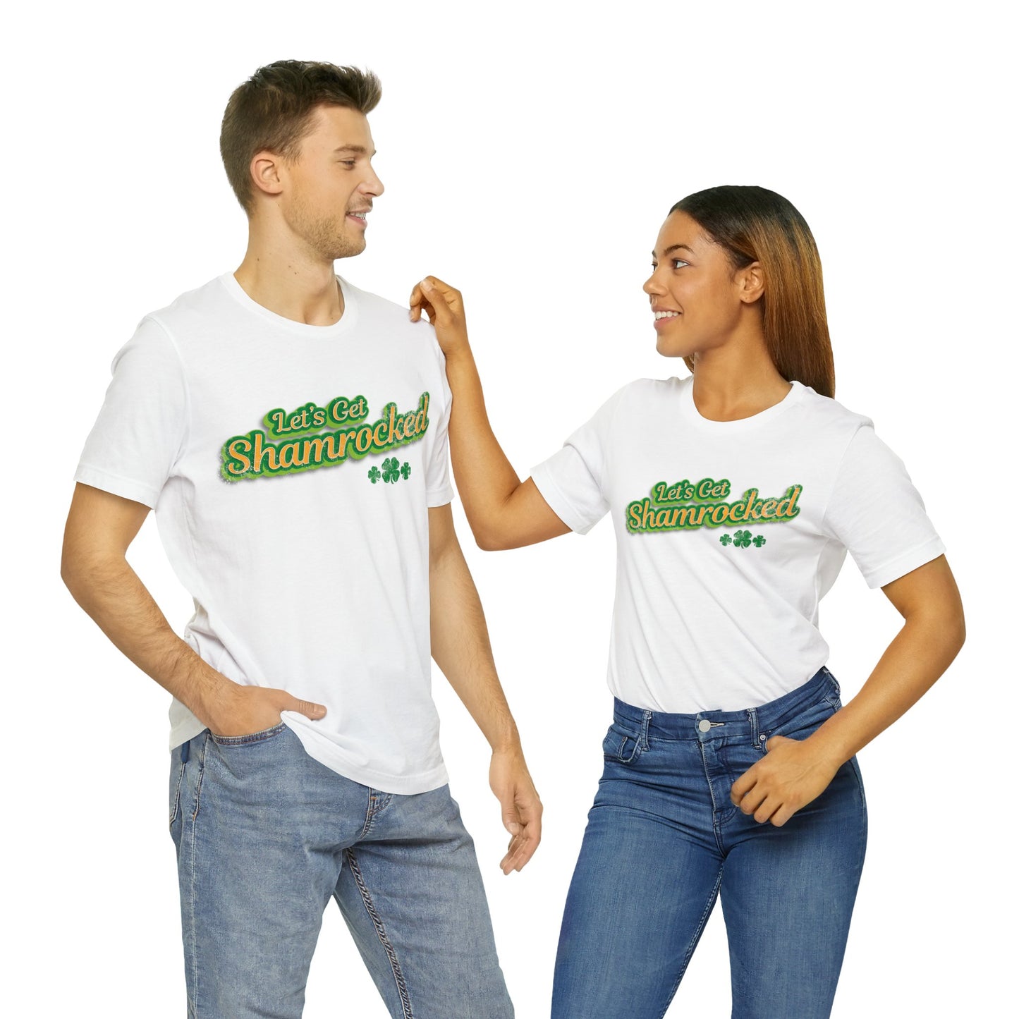 Let's Get Shamrocked Unisex Short Sleeve Tee