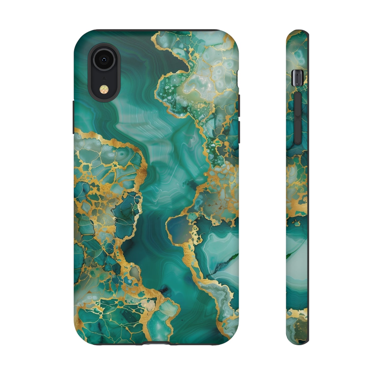 Teal & Gold Tough Cases