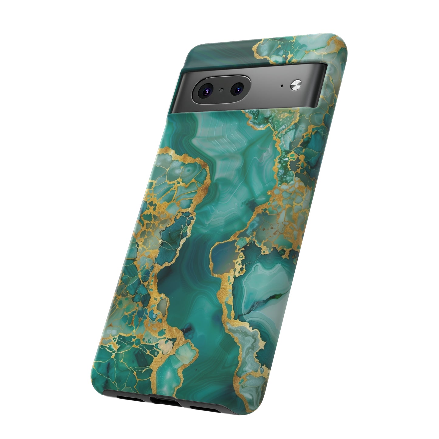 Teal & Gold Tough Cases