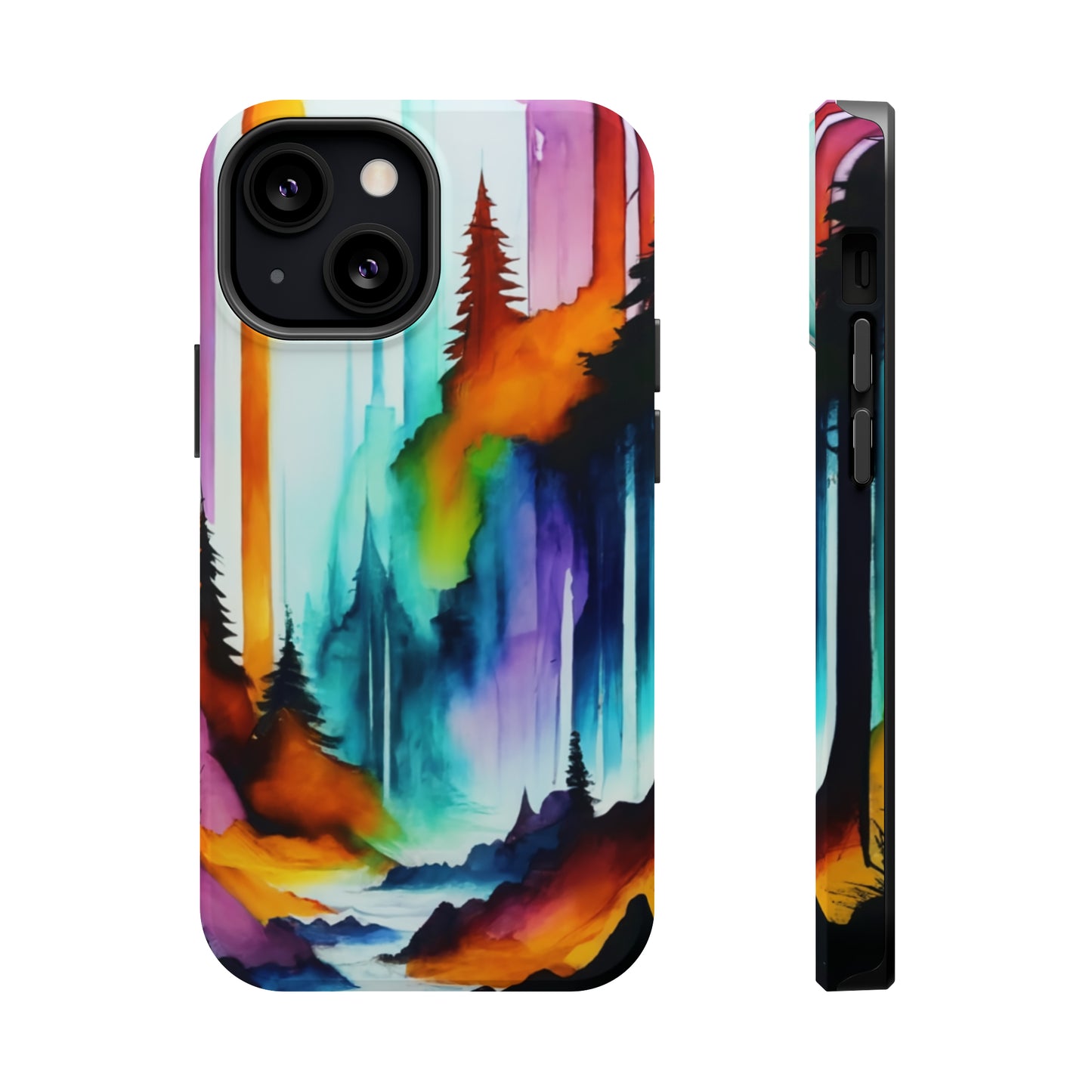 Forest in Watercolor MagSafe Tough Cases