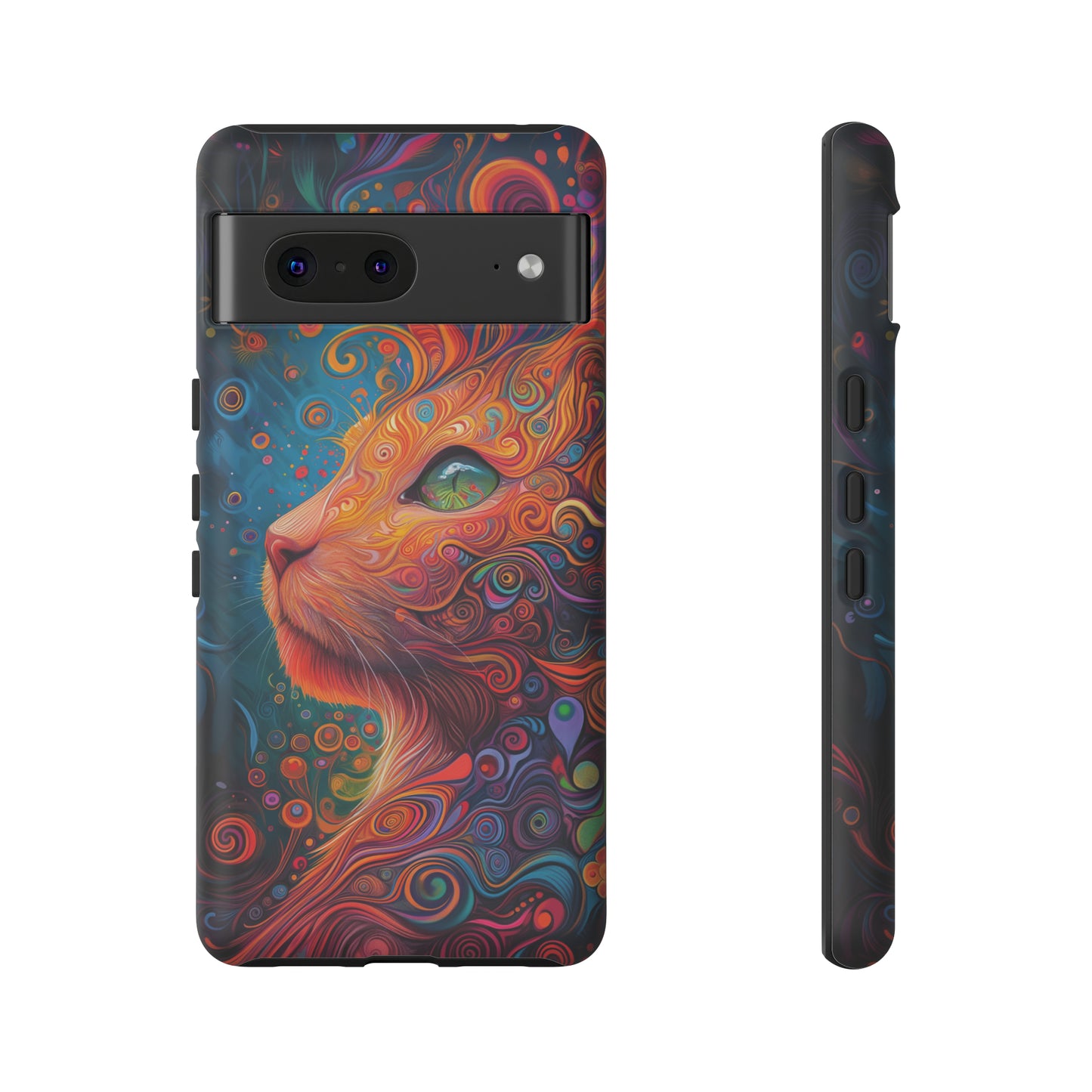 Colorful Cat Tough Cases