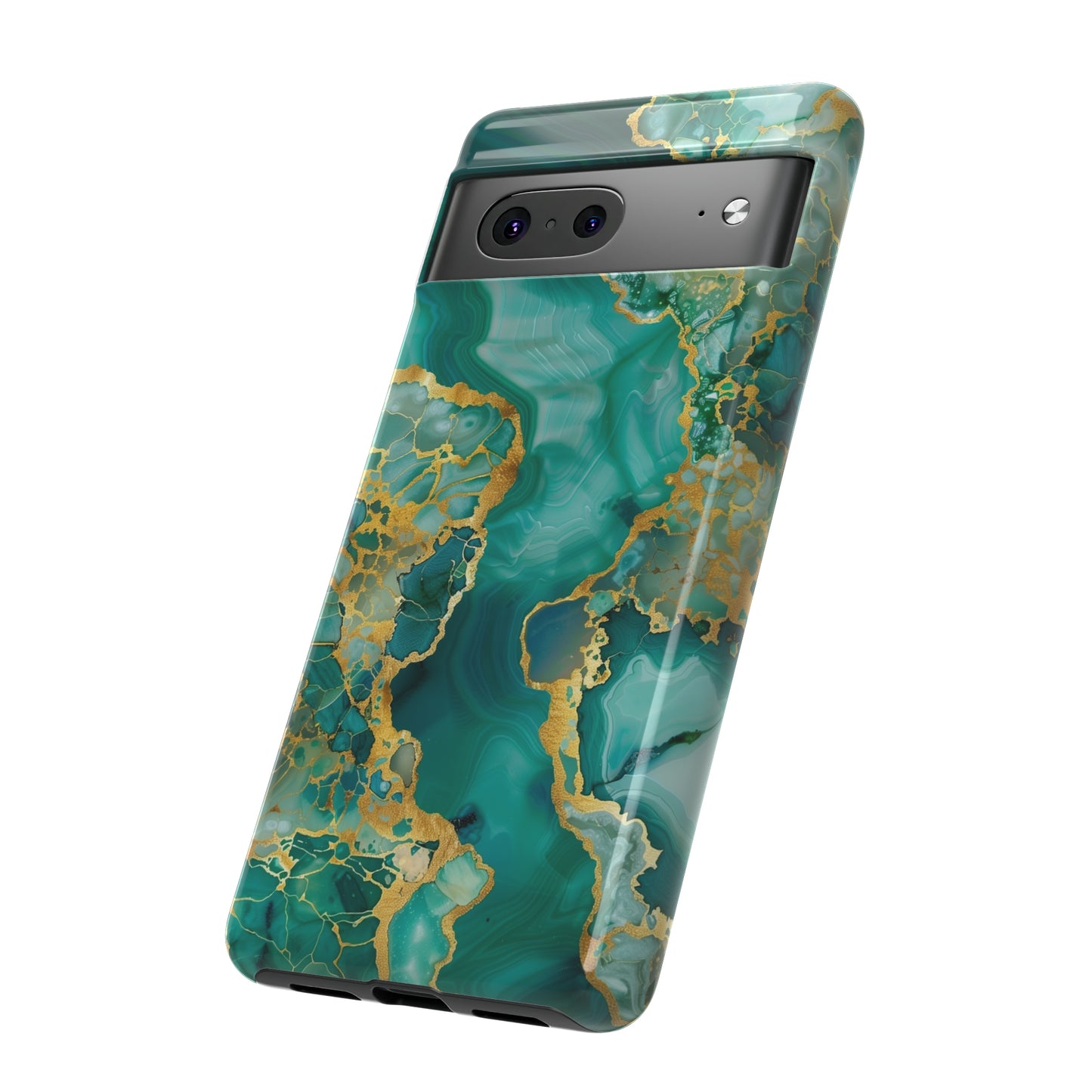 Teal & Gold Tough Cases