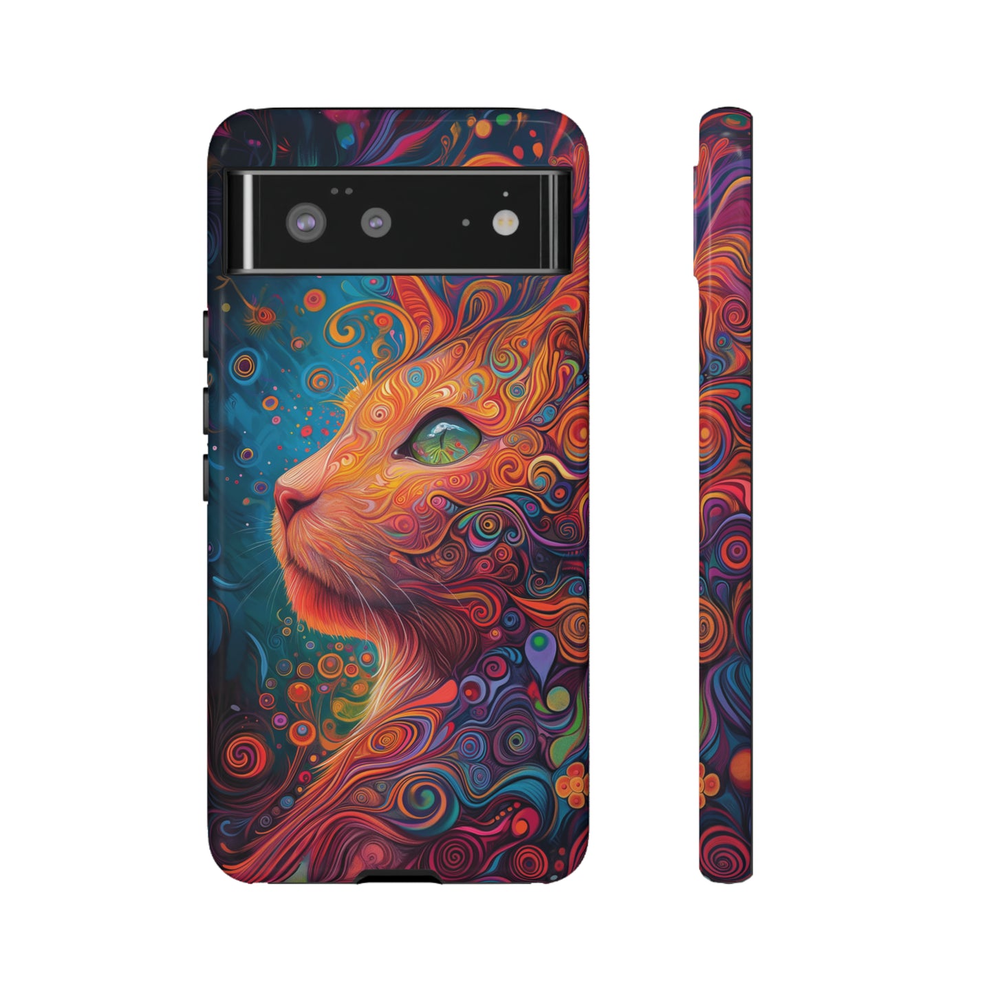 Colorful Cat Tough Cases