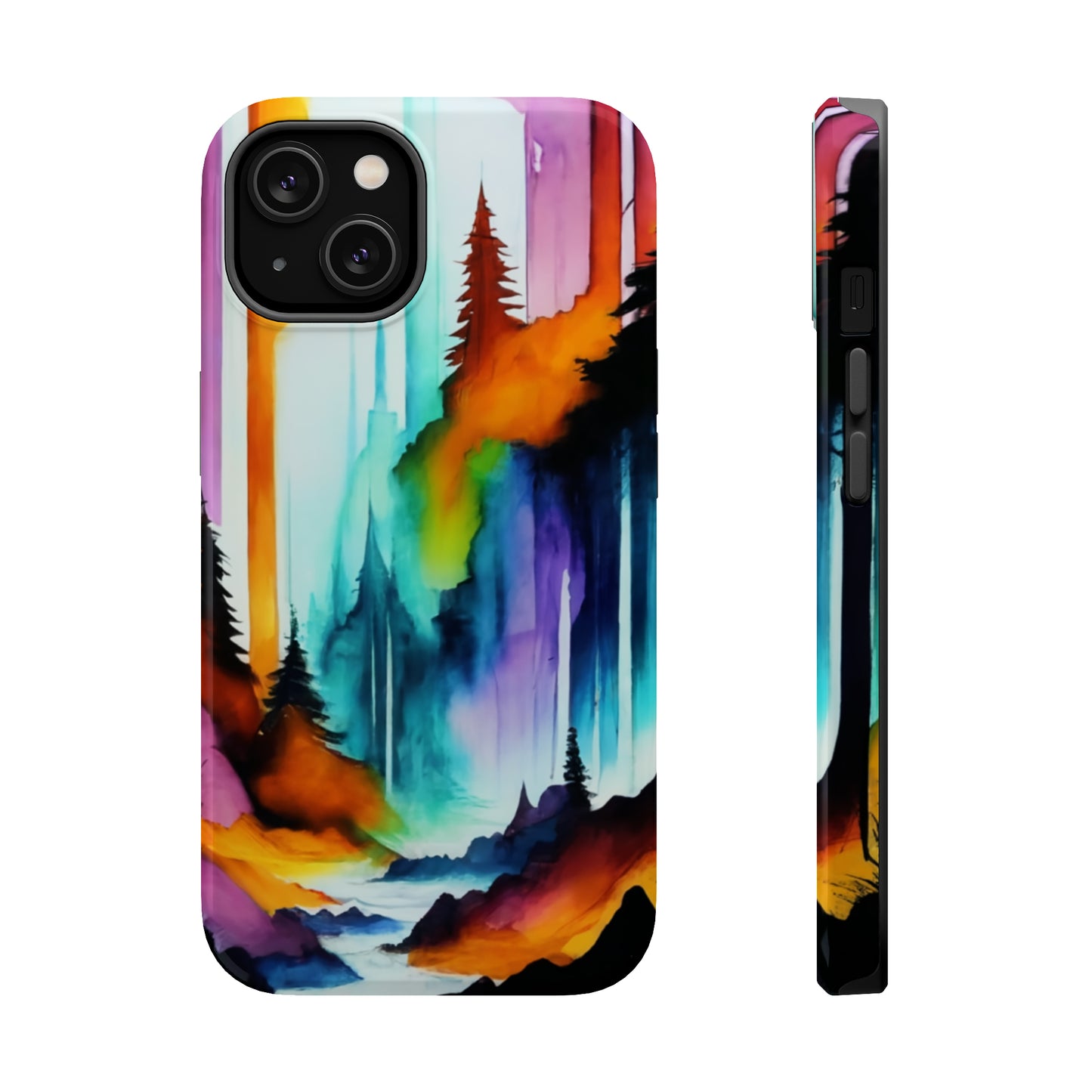 Forest in Watercolor MagSafe Tough Cases