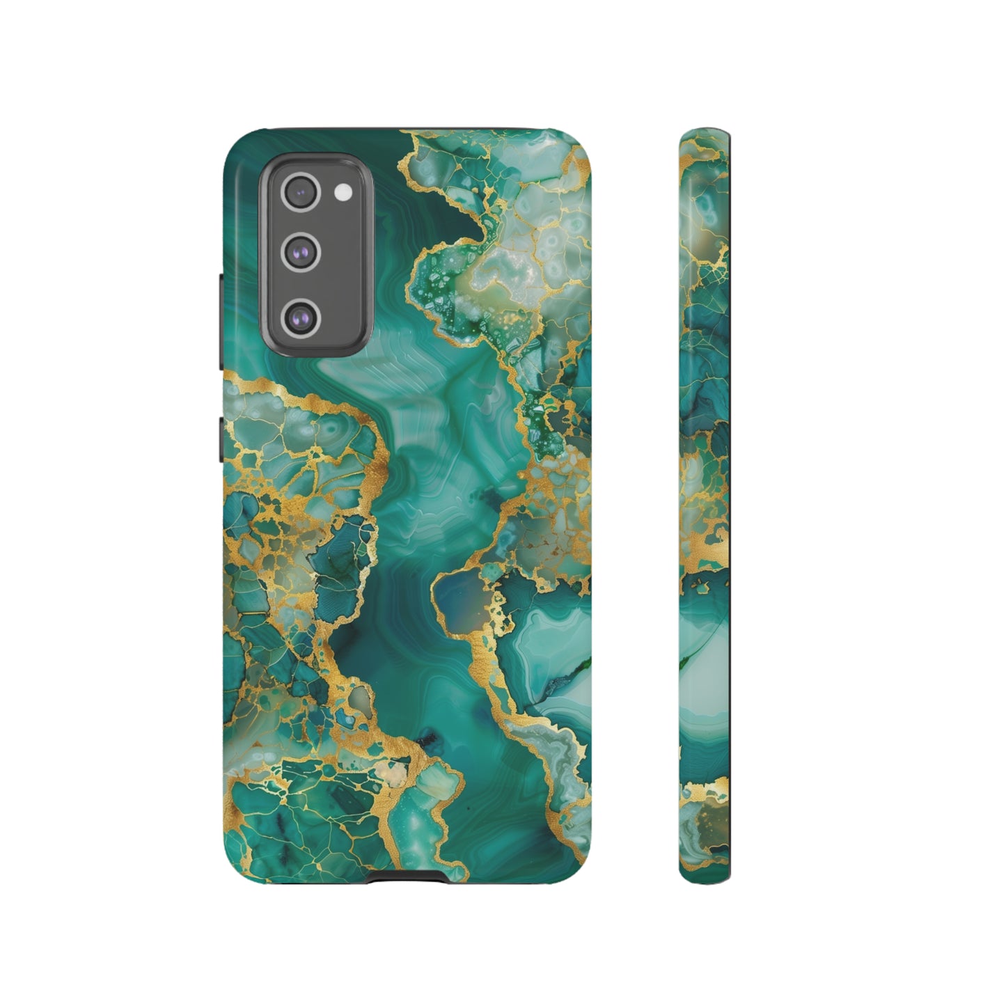 Teal & Gold Tough Cases