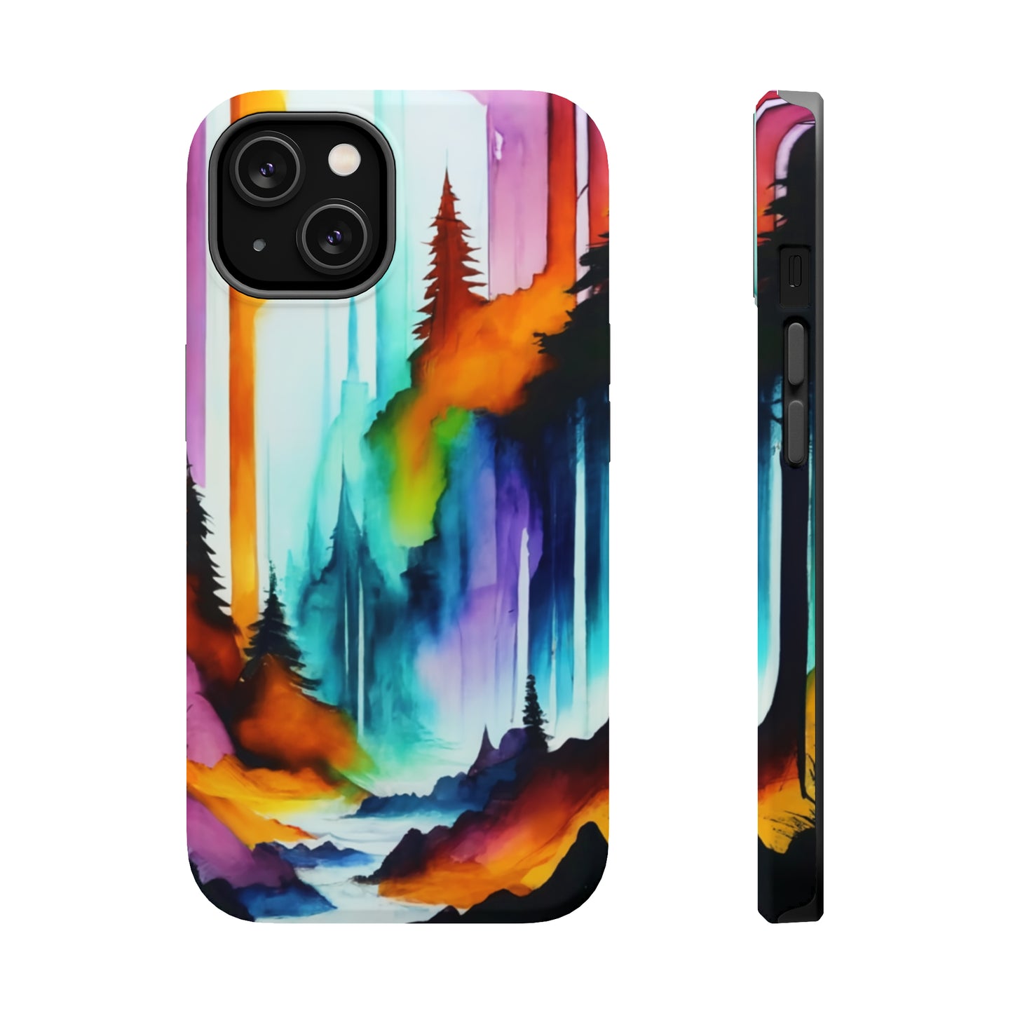 Forest in Watercolor MagSafe Tough Cases