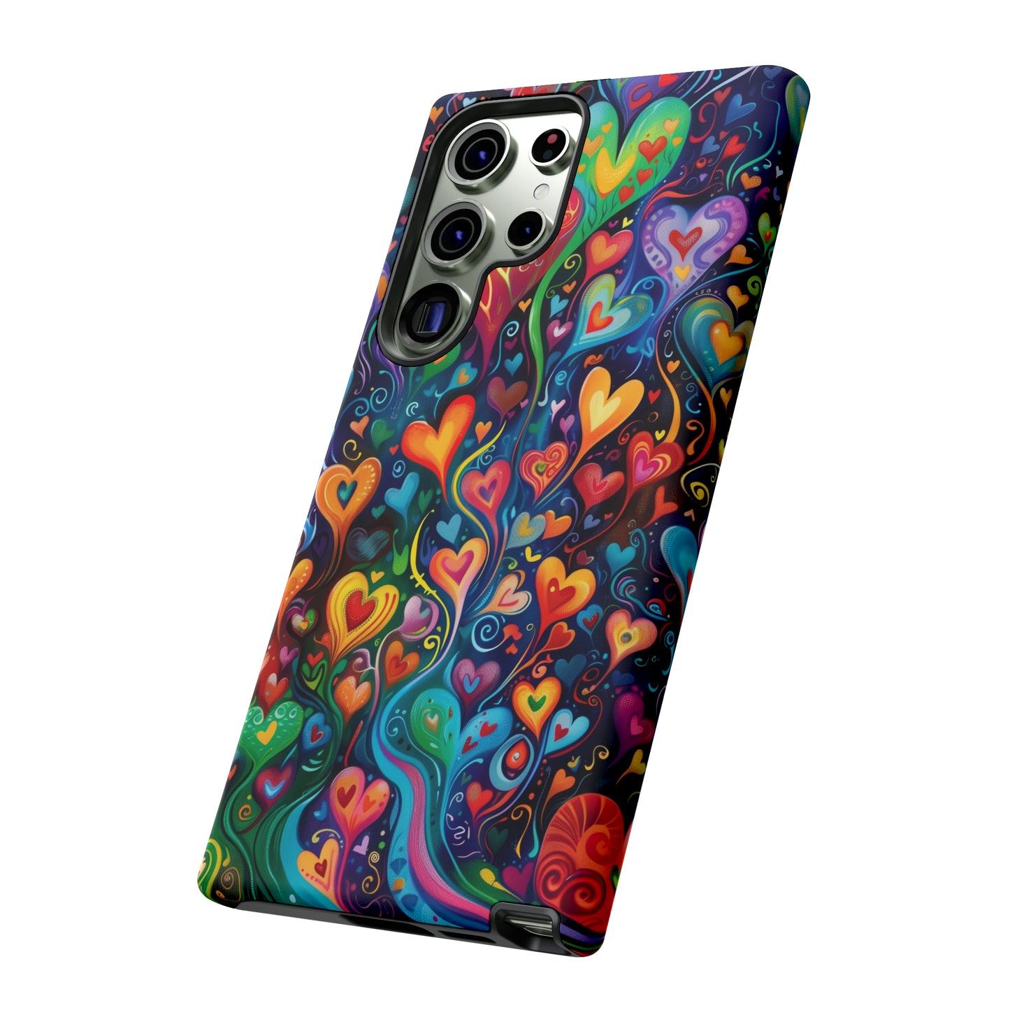 Colorful Hearts Tough Cases