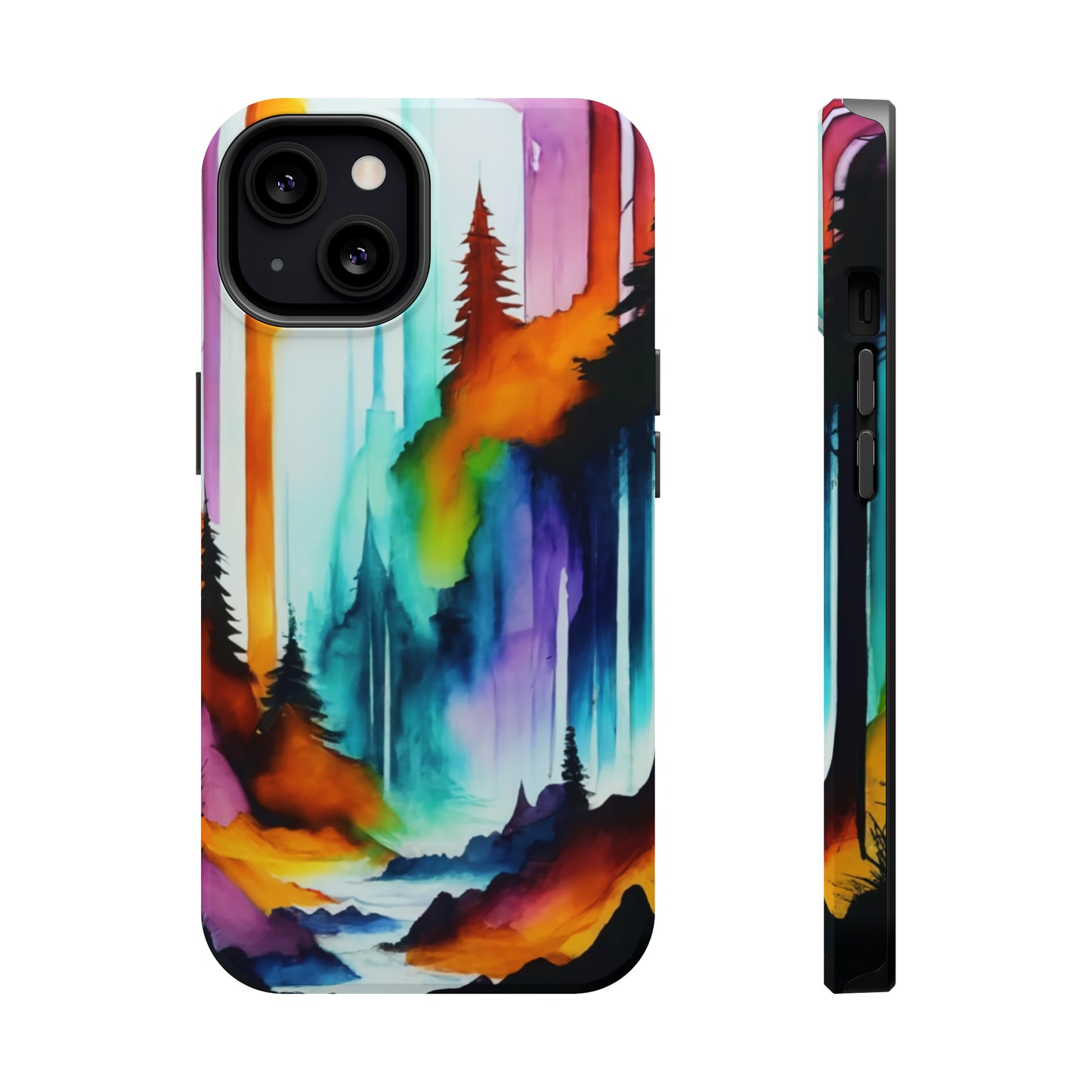 Forest in Watercolor MagSafe Tough Cases