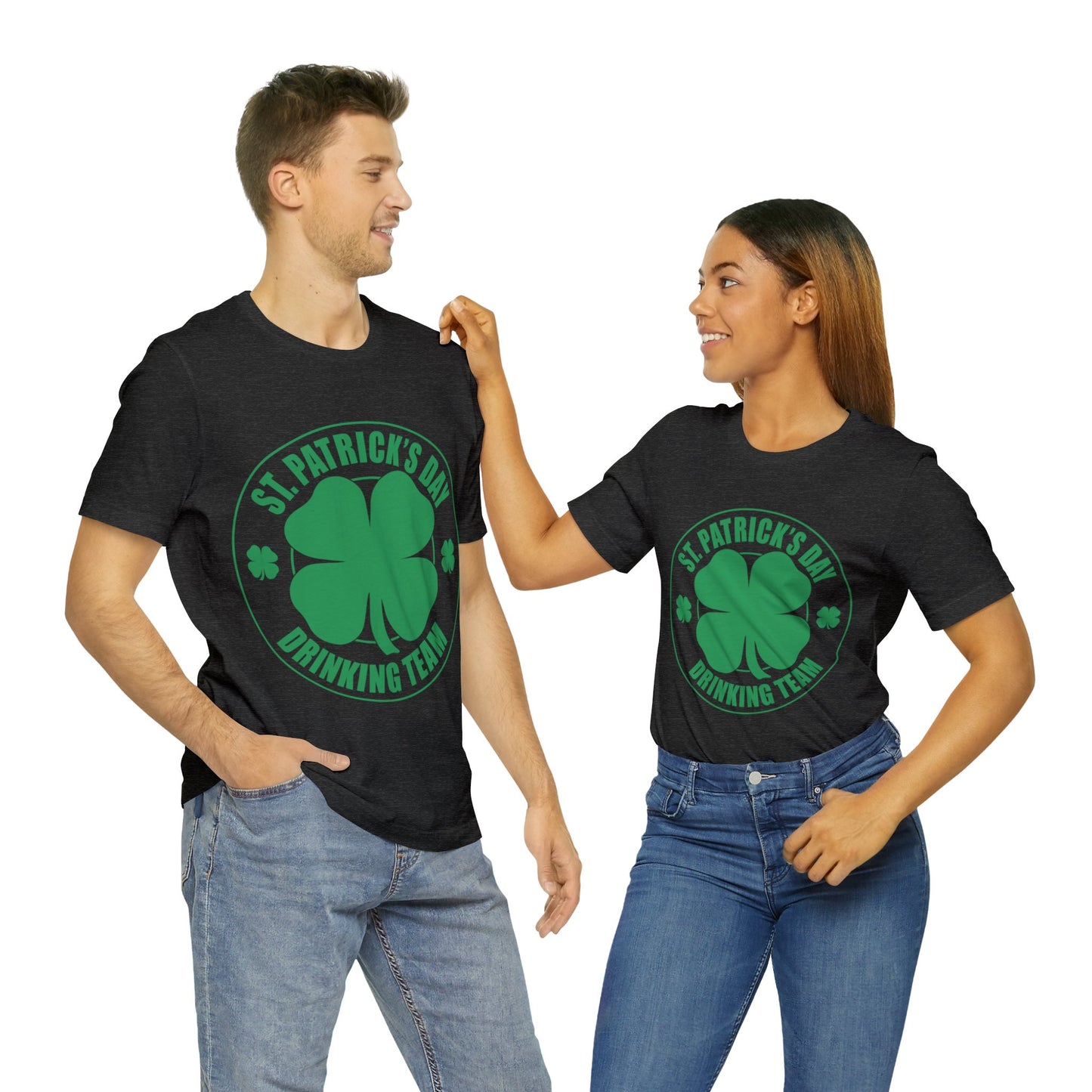 St Patrick's Day Drinking Team Unisex Jersey Short Sleeve Tee