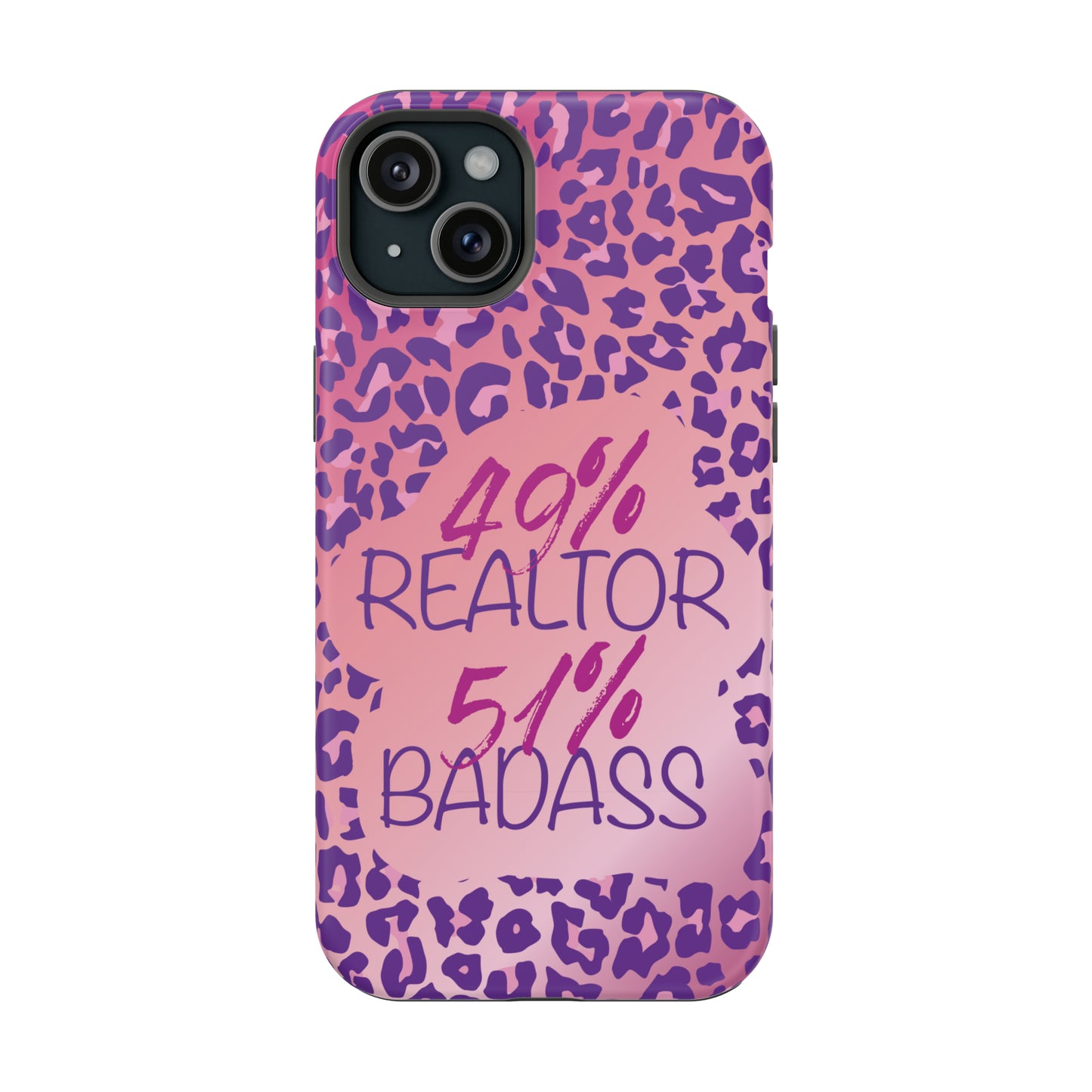 Pink Realtor Badass  MagSafe Tough Cases