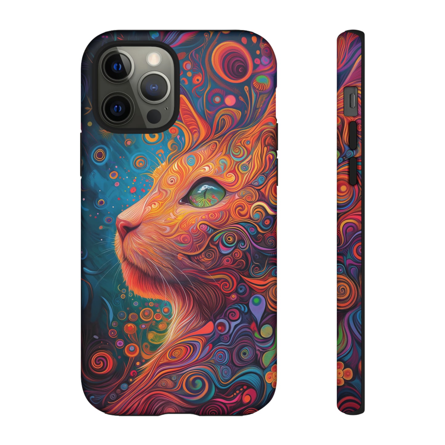 Colorful Cat Tough Cases