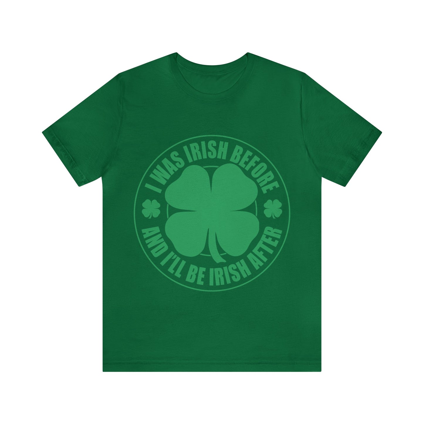 Irish Before/After Unisex Short Sleeve Tee