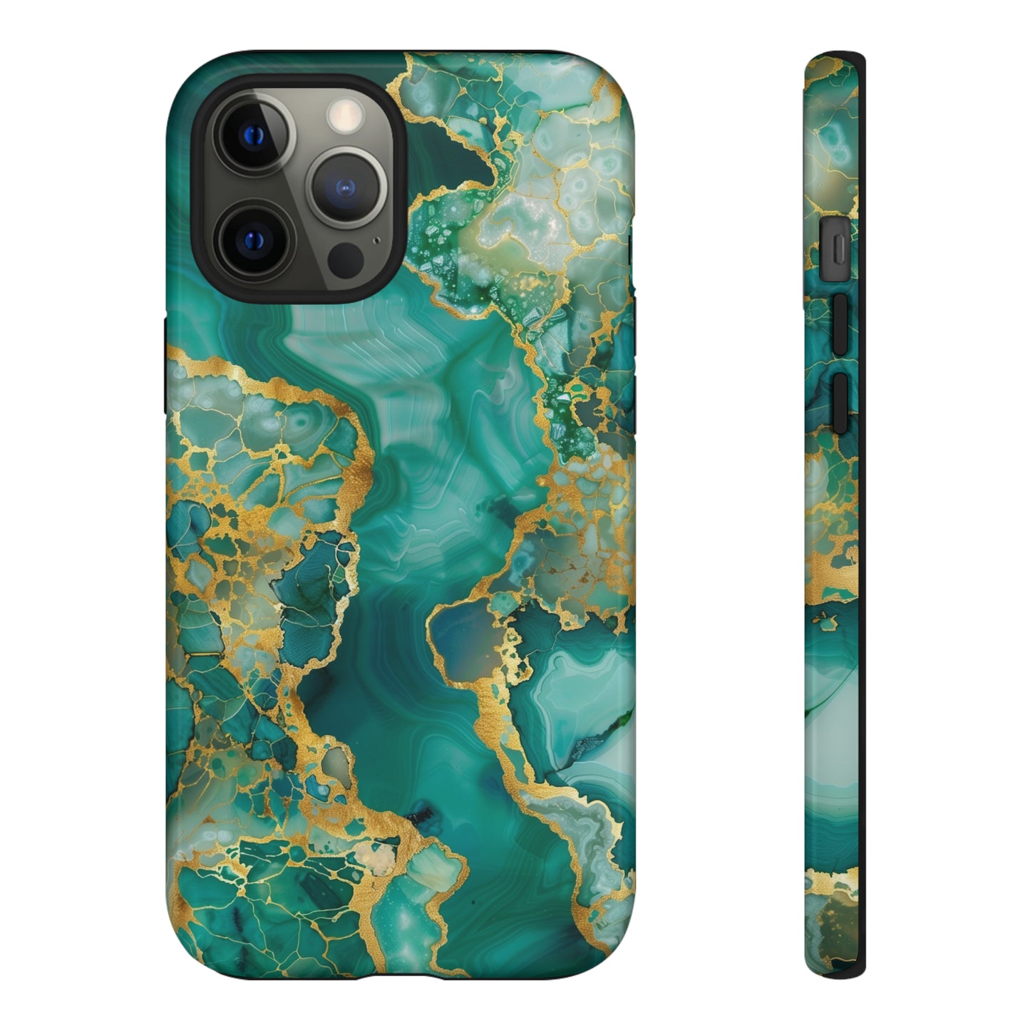 Teal & Gold Tough Cases