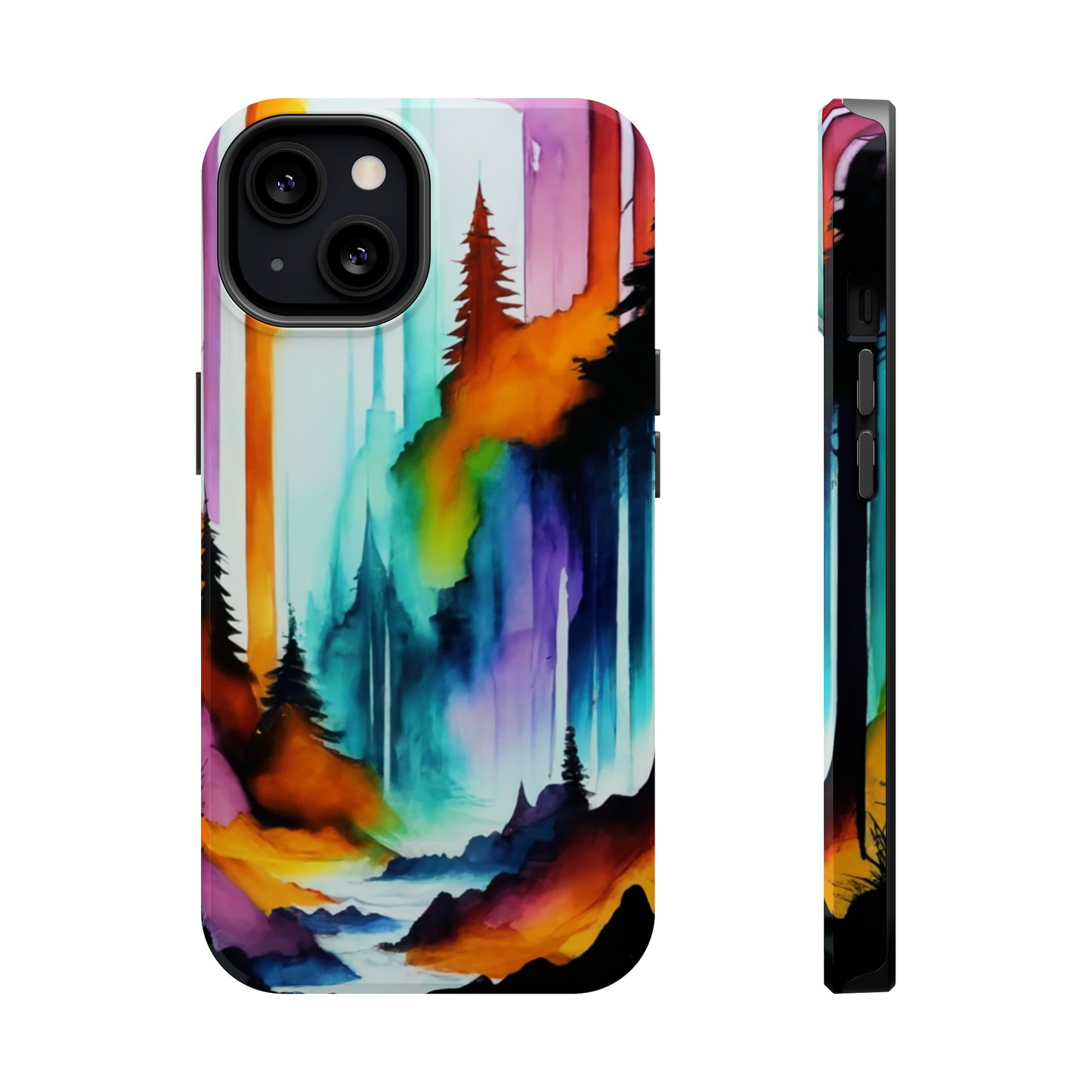 Forest in Watercolor MagSafe Tough Cases