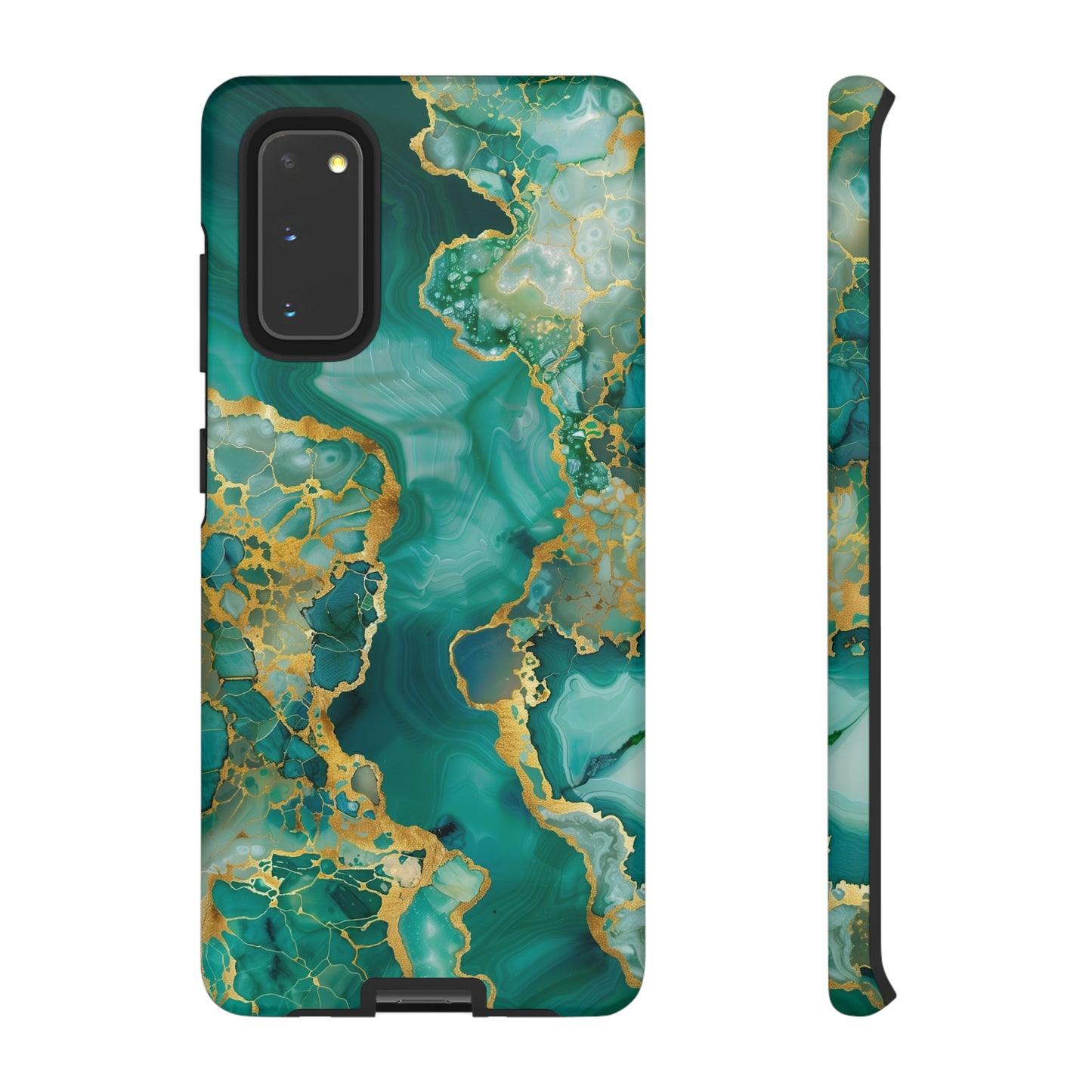 Teal & Gold Tough Cases