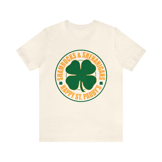 Shamrocks & Shenanigans Unisex Short Sleeve Tee