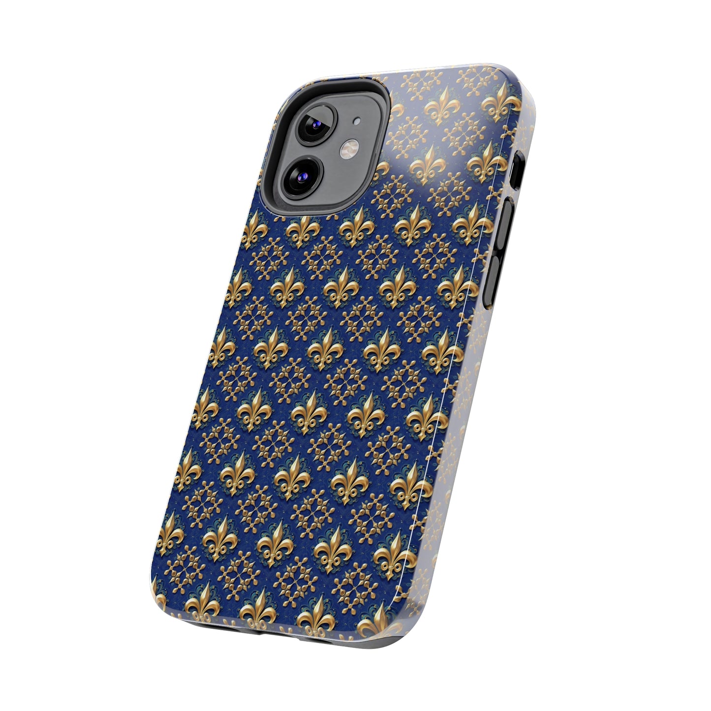 Fleur De lis Pattern Tough Phone Cases