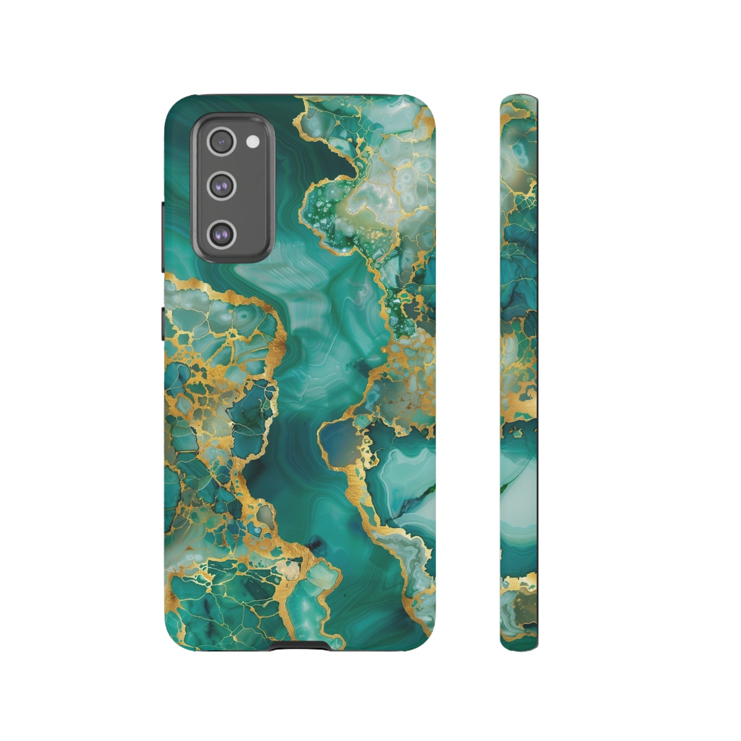 Teal & Gold Tough Cases