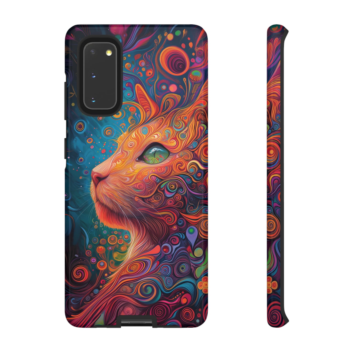 Colorful Cat Tough Cases