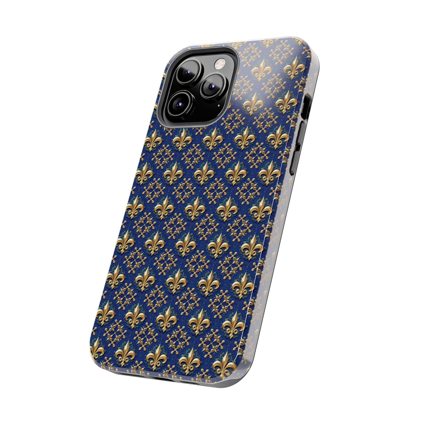 Fleur De lis Pattern Tough Phone Cases