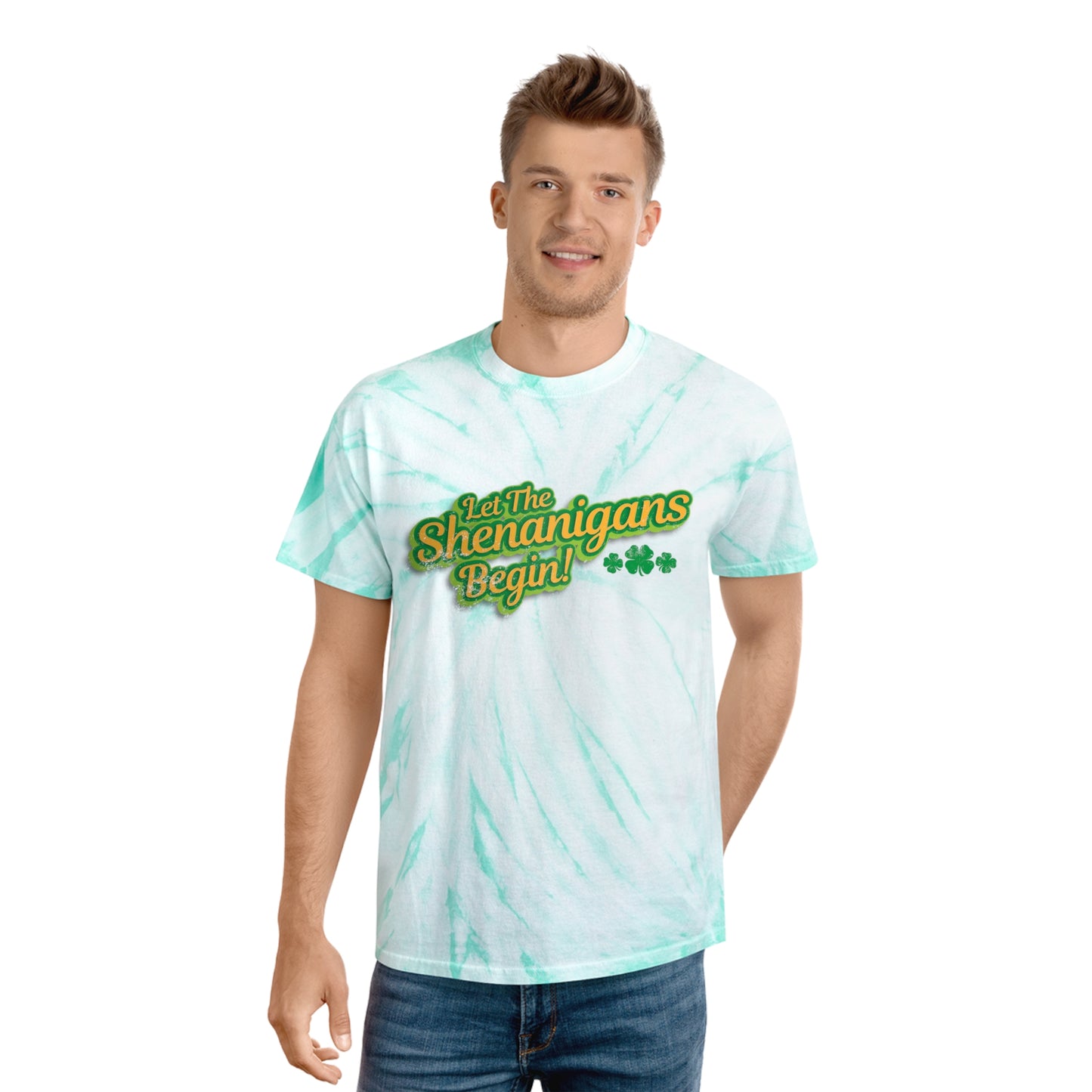 Let The Shenanigans Begin | Tie-Dye Tee, Cyclone