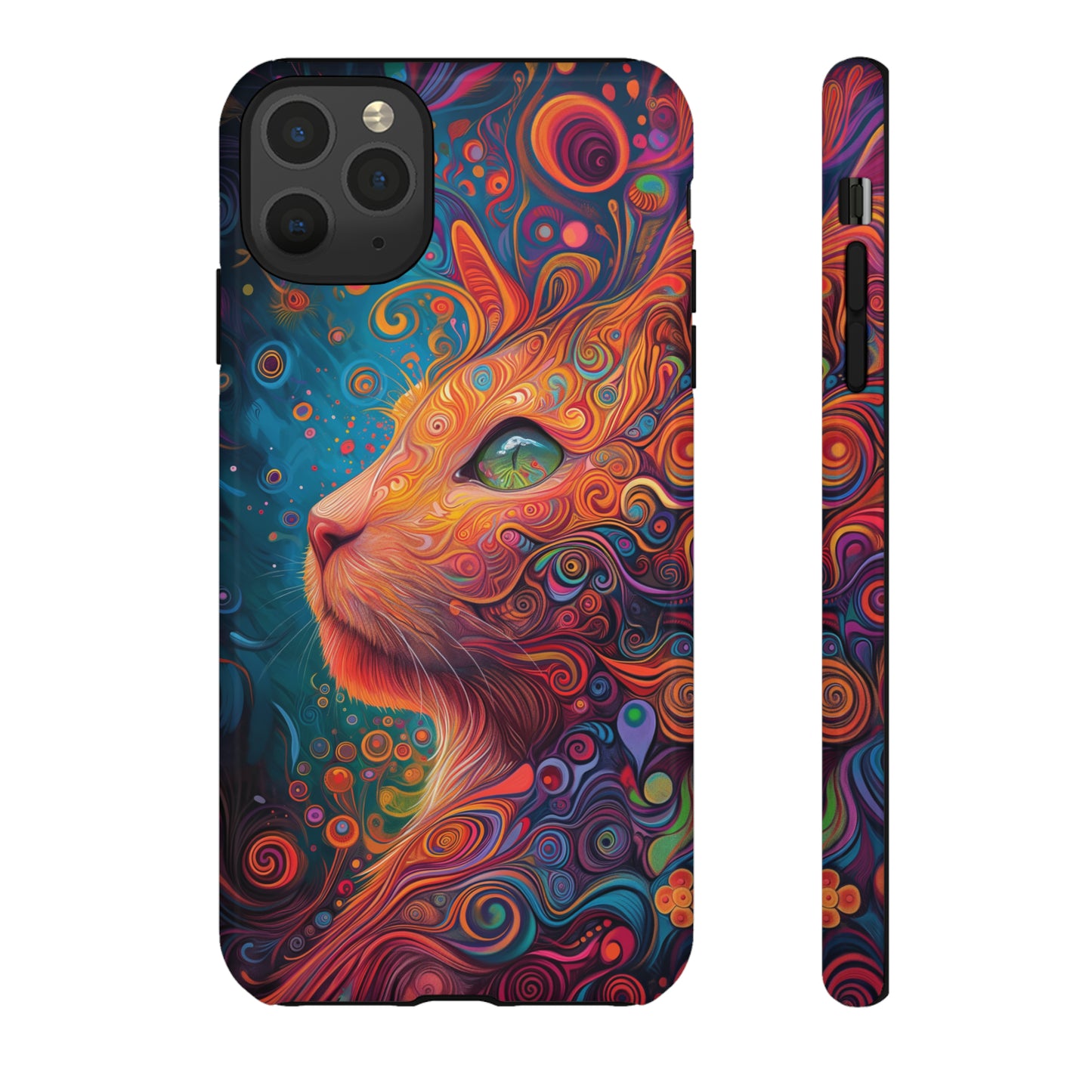 Colorful Cat Tough Cases