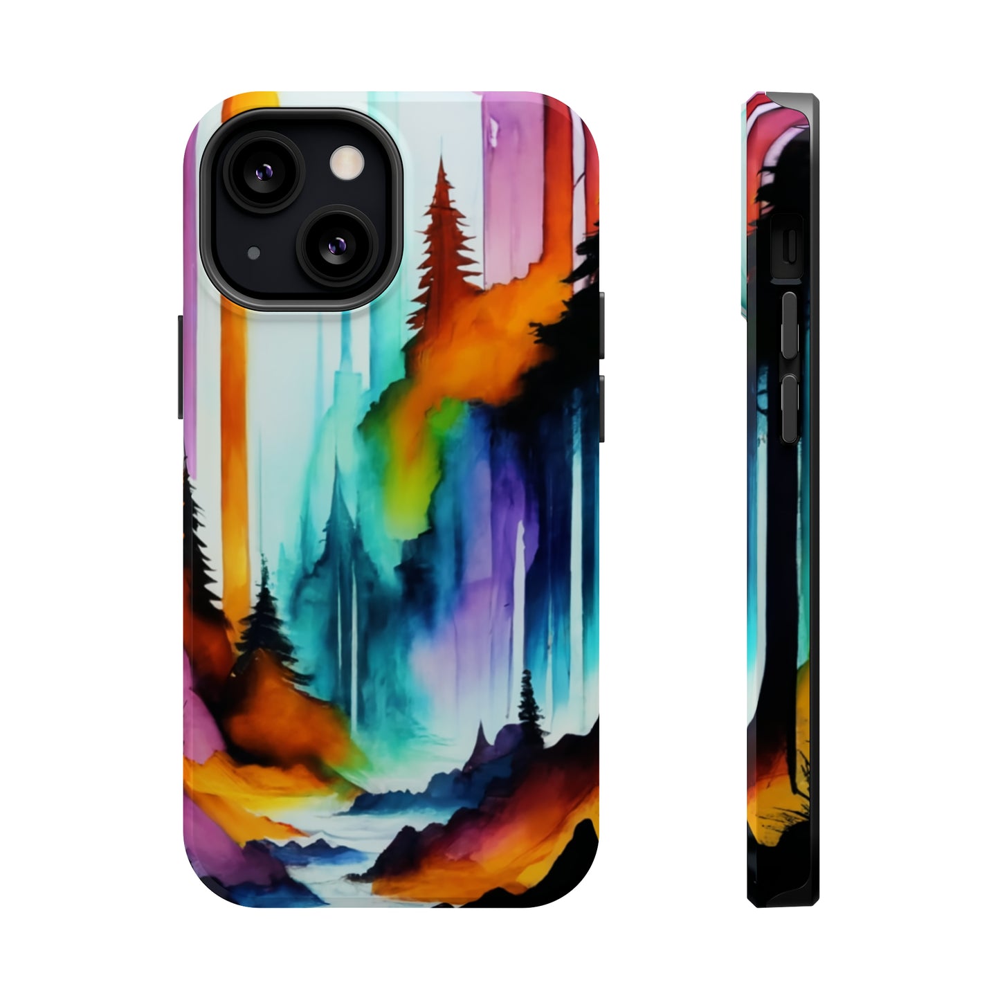 Forest in Watercolor MagSafe Tough Cases