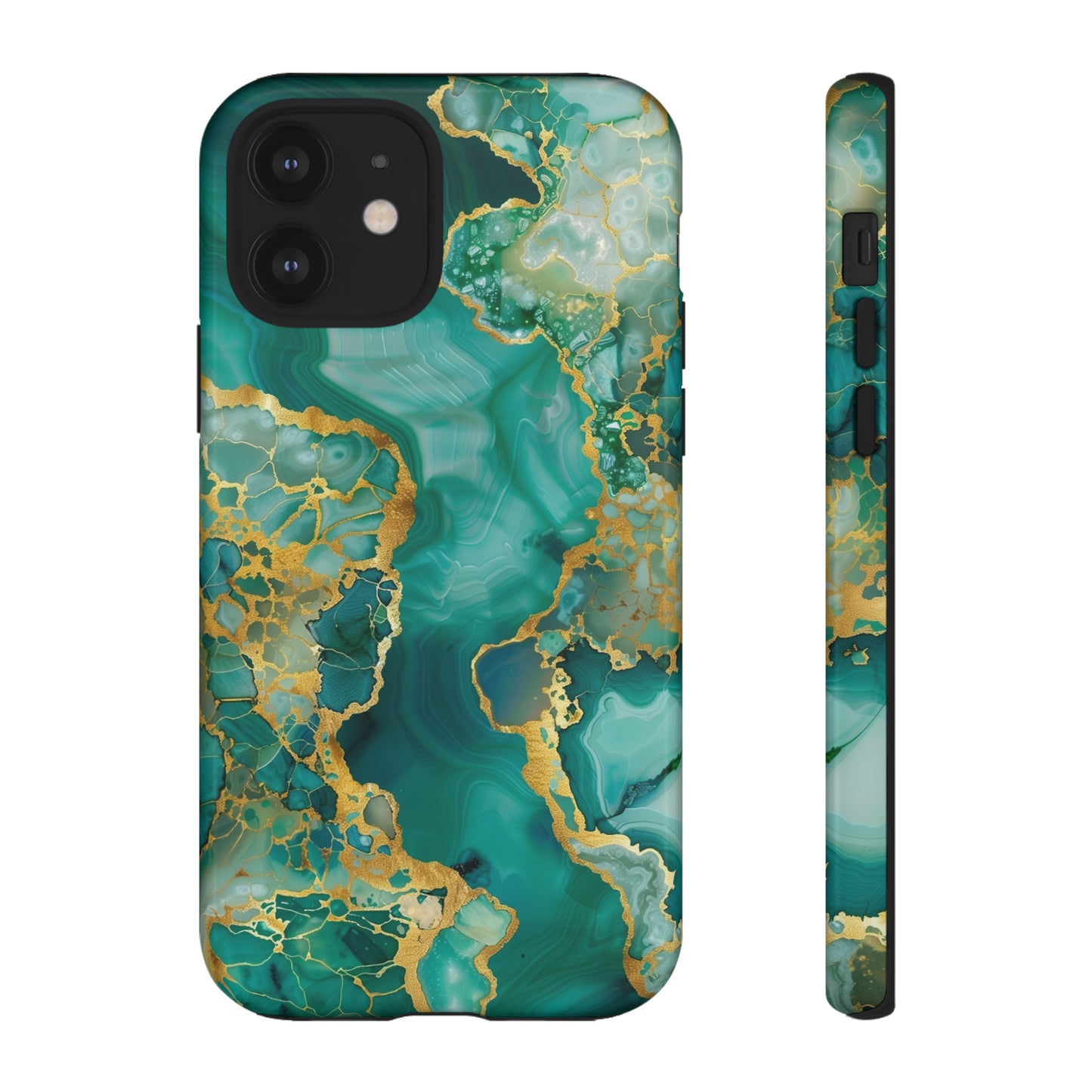 Teal & Gold Tough Cases