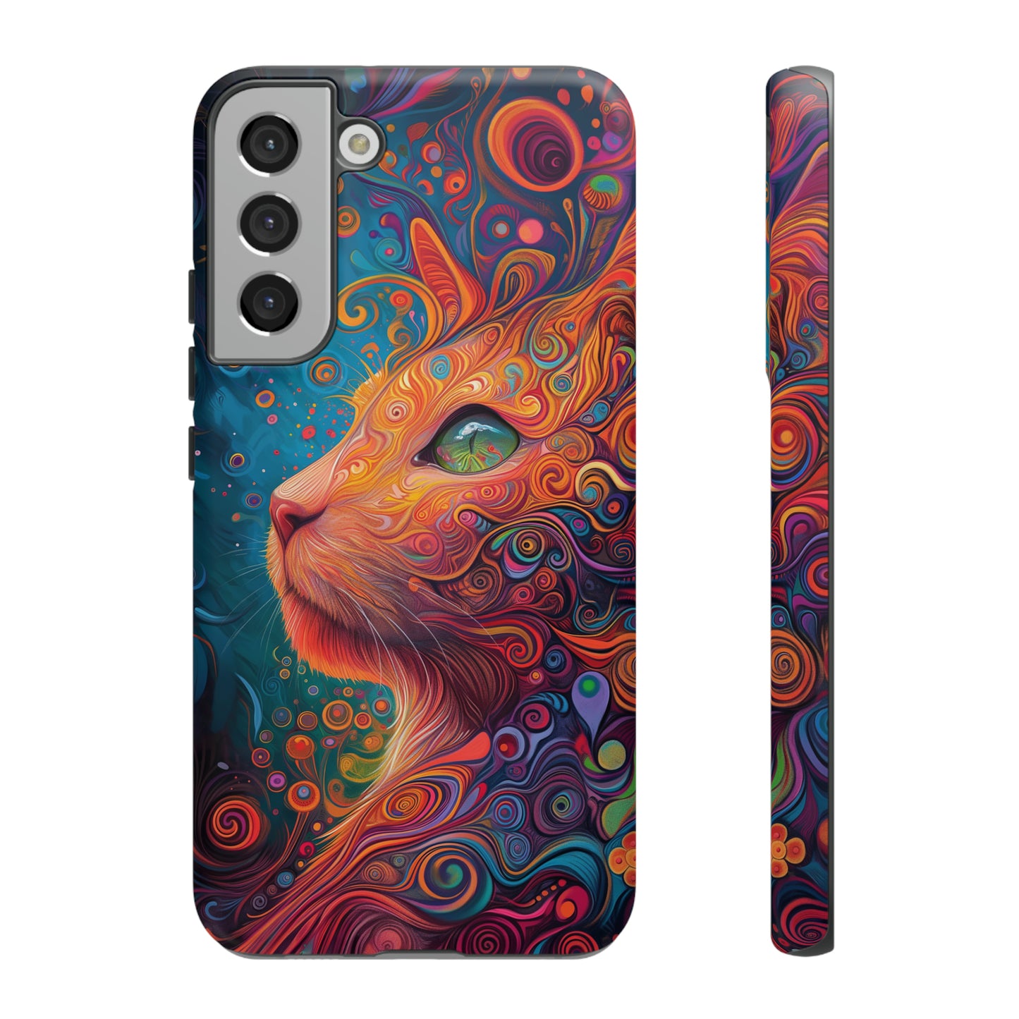 Colorful Cat Tough Cases