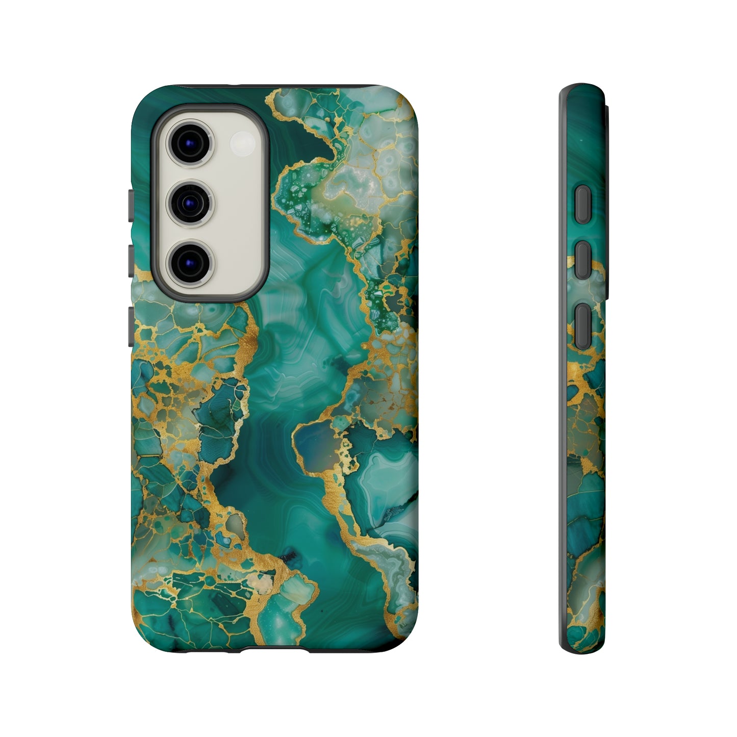 Teal & Gold Tough Cases