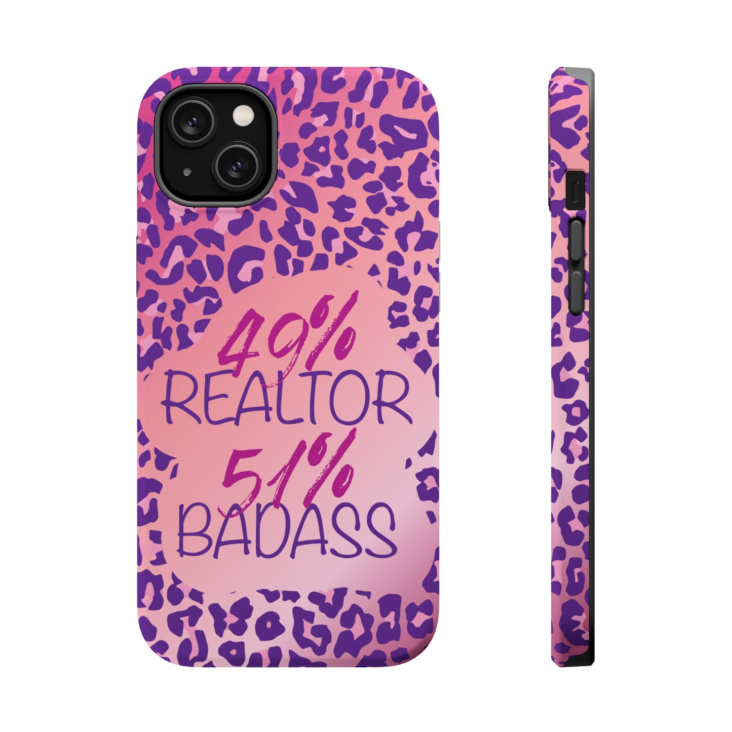 Pink Realtor Badass  MagSafe Tough Cases