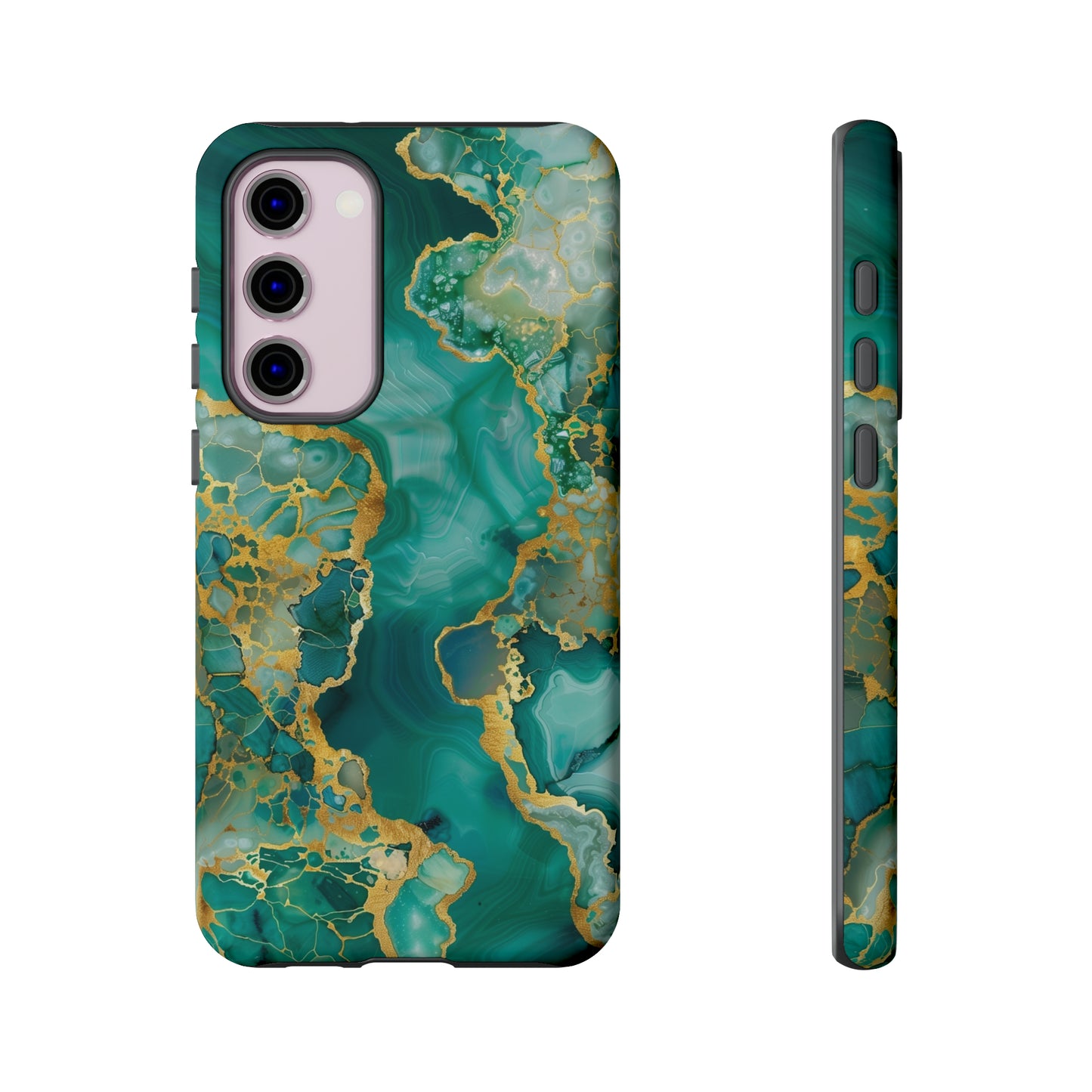 Teal & Gold Tough Cases